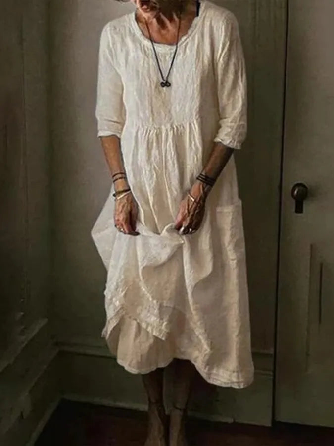 Jona - Vestido de lino para mujer
