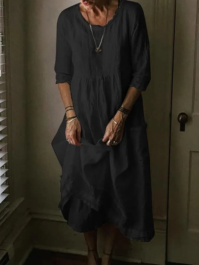 Jona - Vestido de lino para mujer