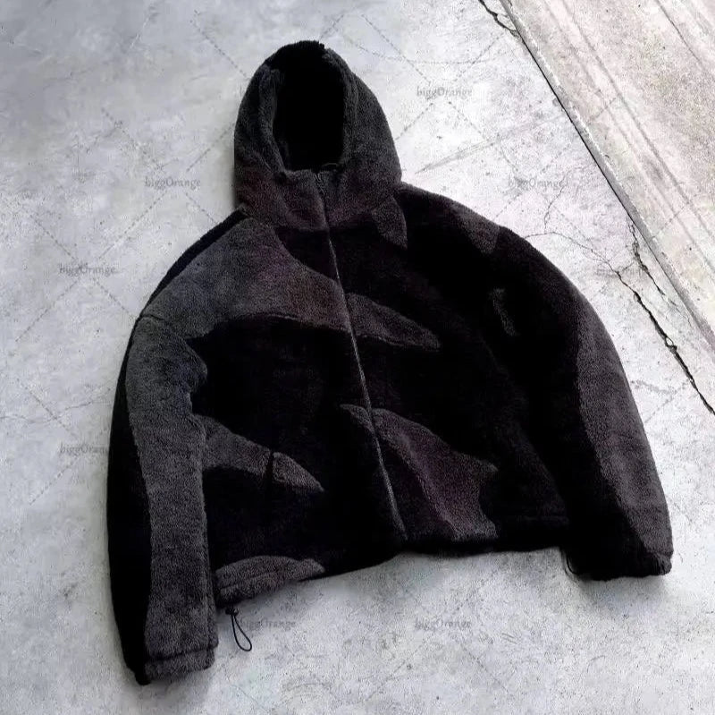 Anton - Cálida chaqueta de lana con cremallera