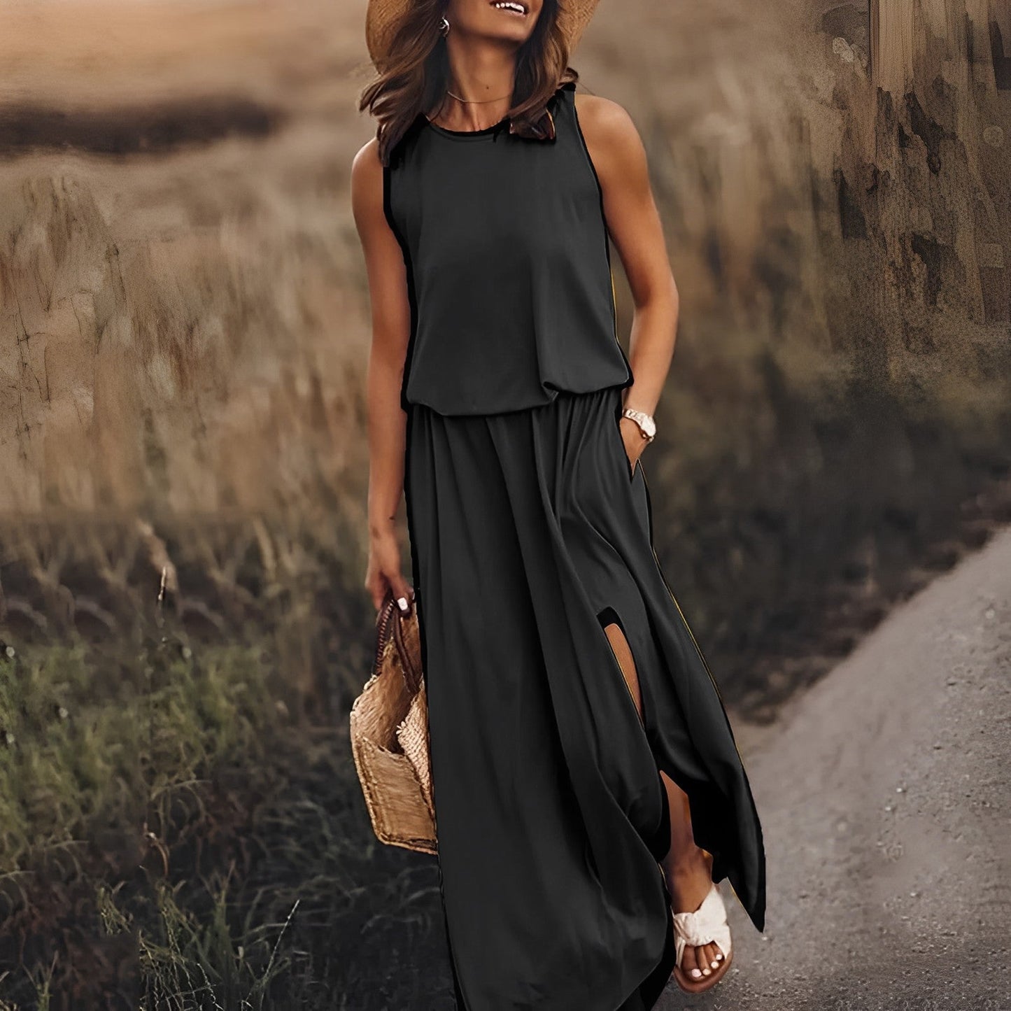 JONNA - Vestido elegante y colorid