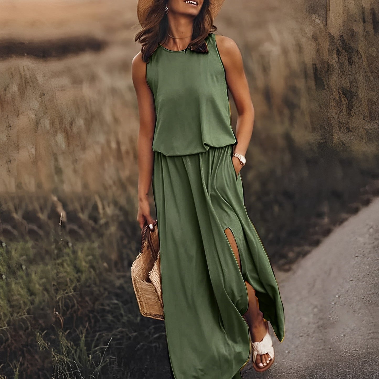 JONNA - Vestido elegante y colorid