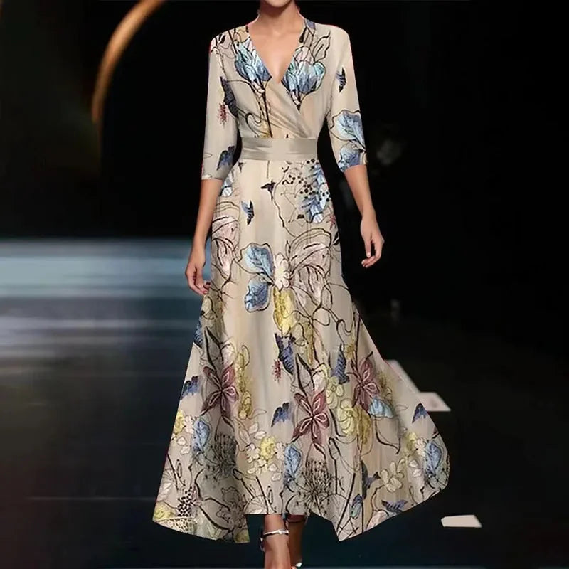 Matisse – Elegante maxivestido floral