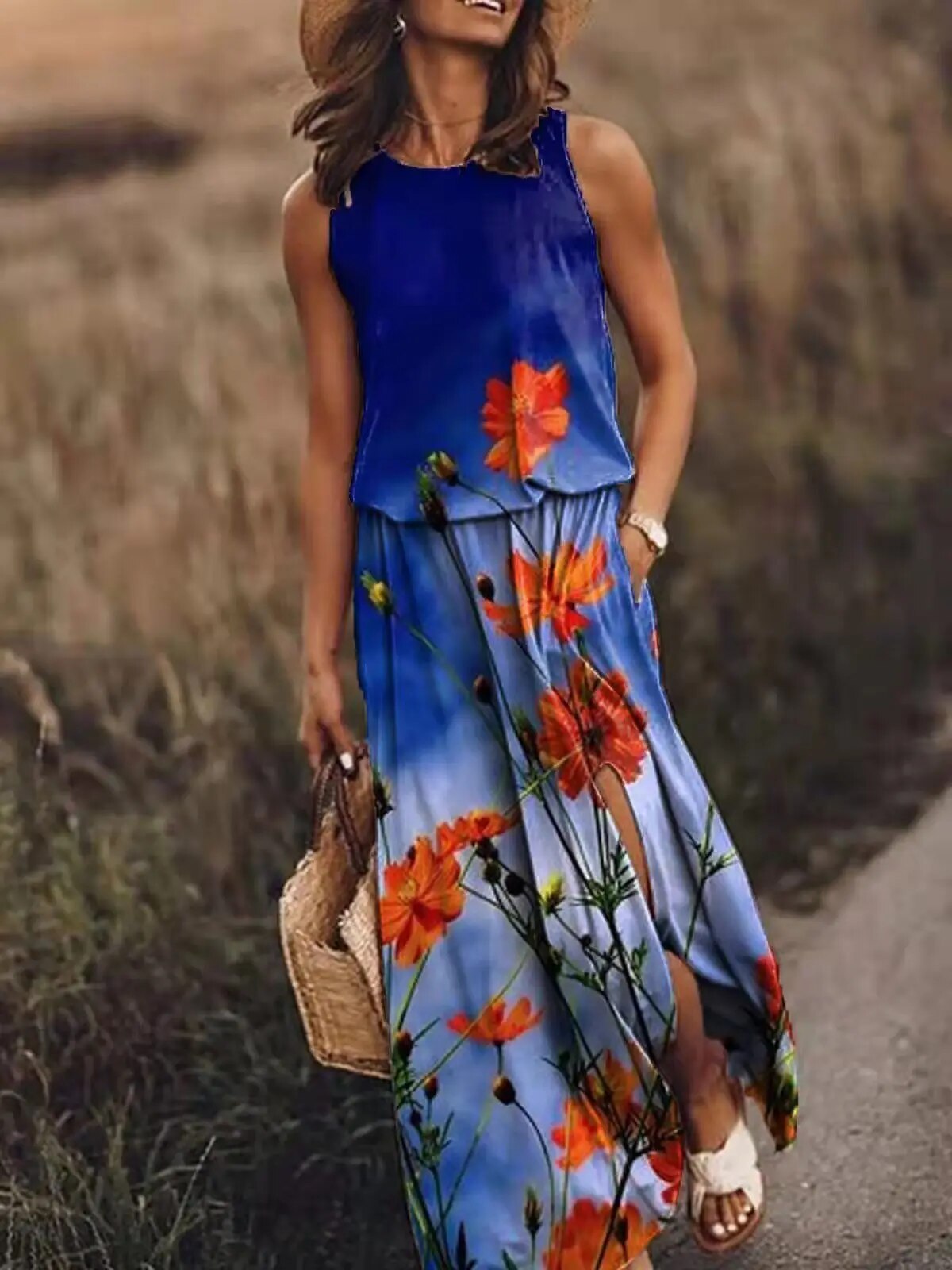 Verano - Vestido maxi de veran