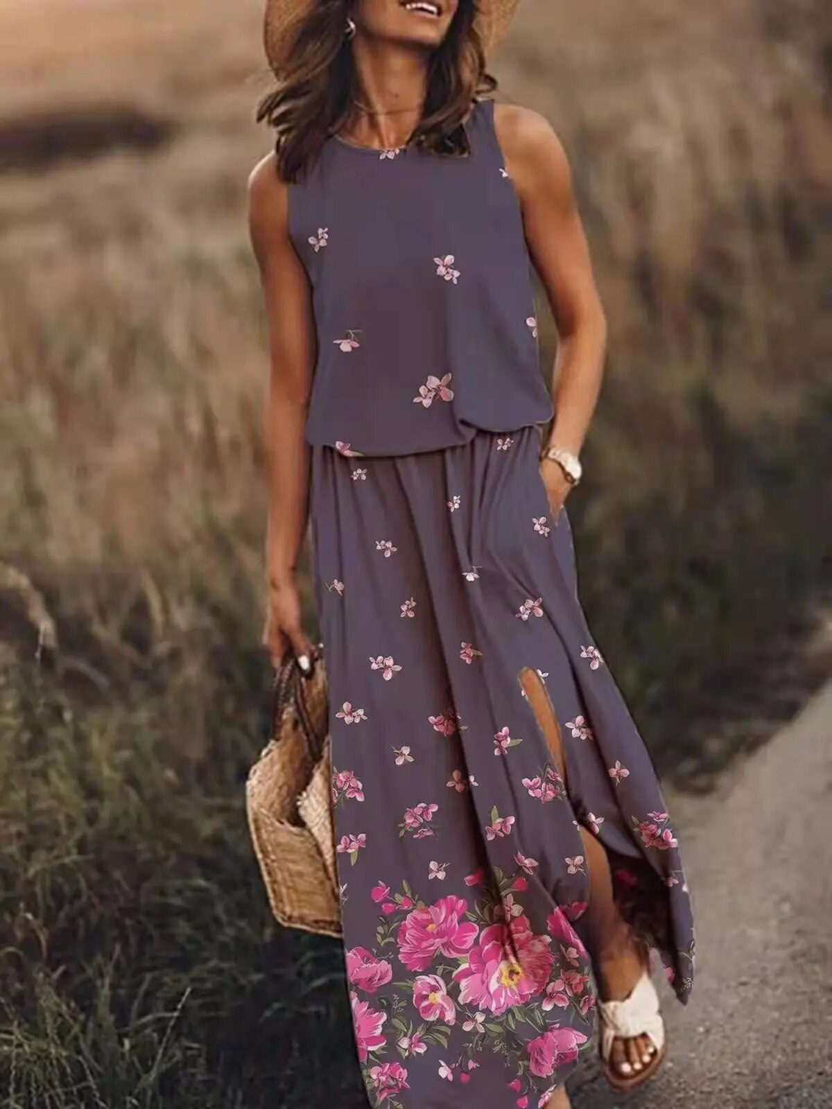 Verano - Vestido maxi de veran