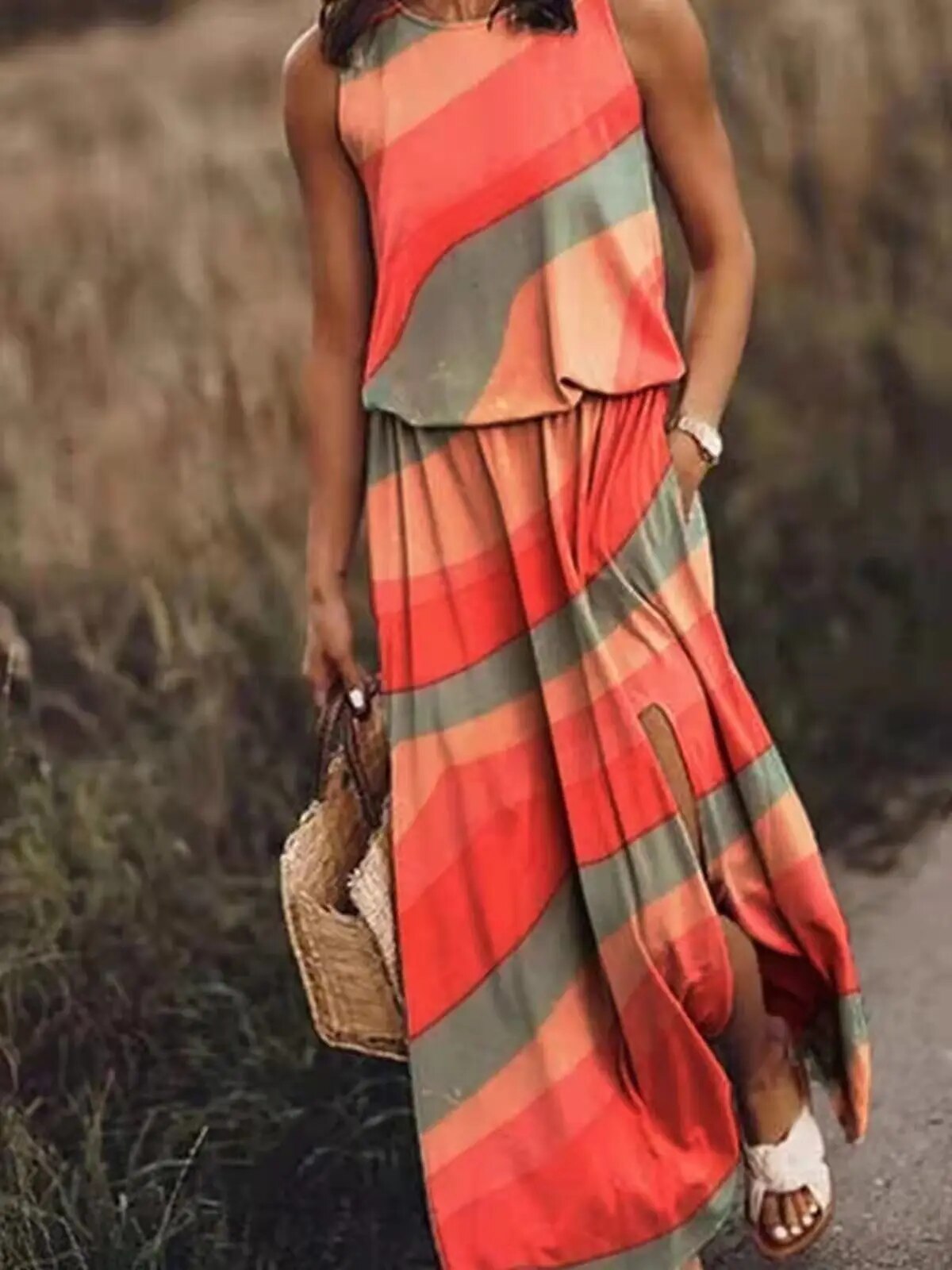 Verano - Vestido maxi de veran