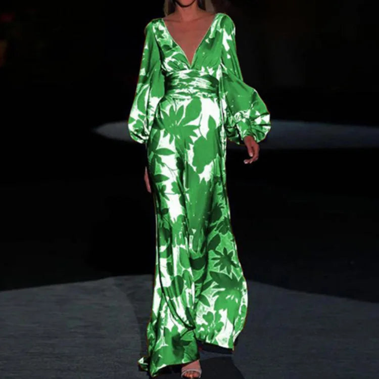 Brenda - Vestido de moda con escote en