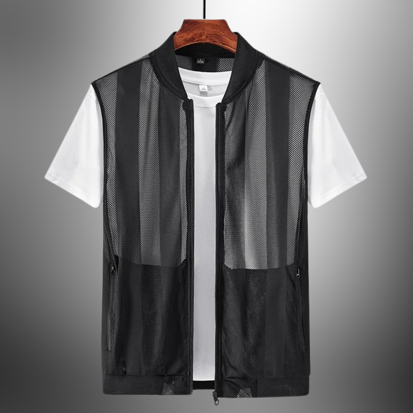 Freddie - Chaleco de malla para hombre