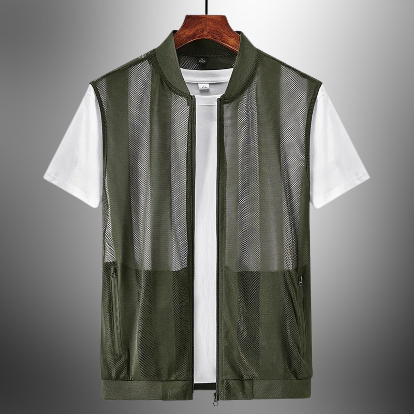Freddie - Chaleco de malla para hombre