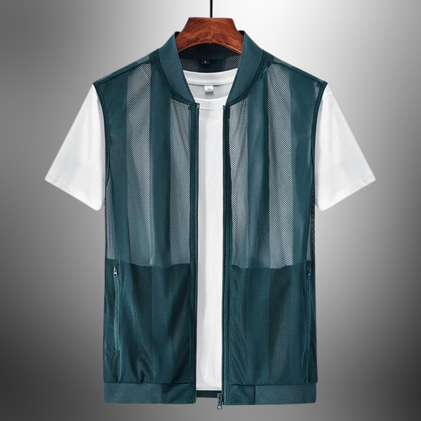 Freddie - Chaleco de malla para hombre