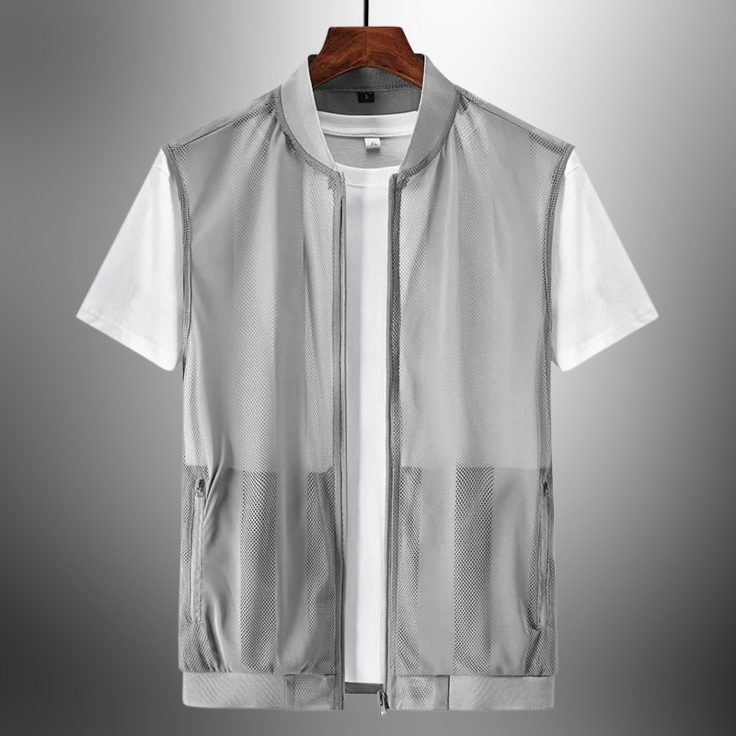 Freddie - Chaleco de malla para hombre
