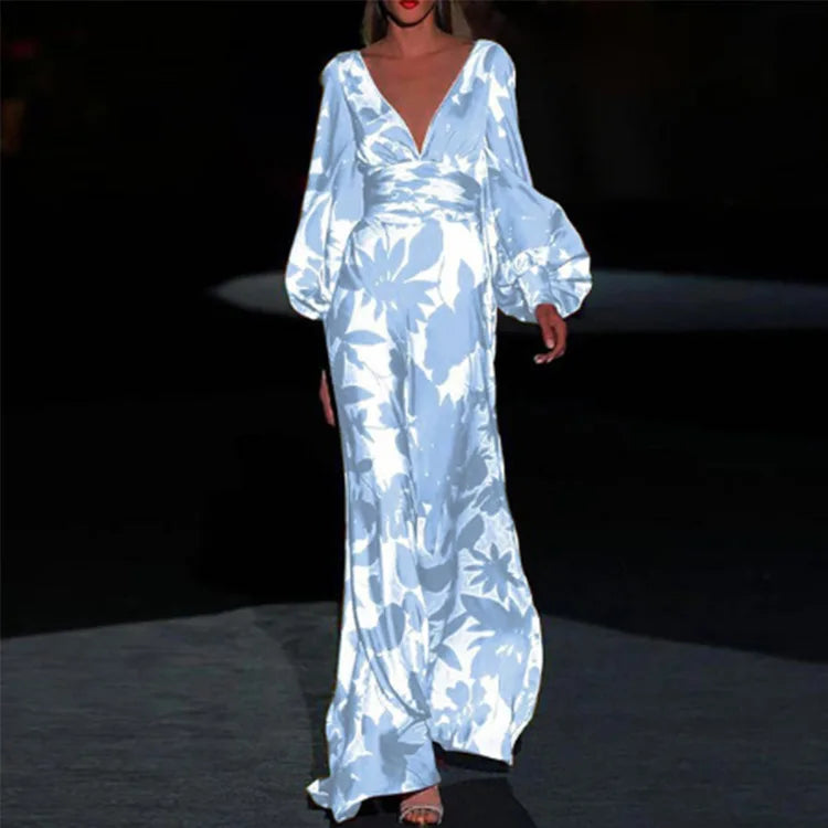 Brenda - Vestido de moda con escote en
