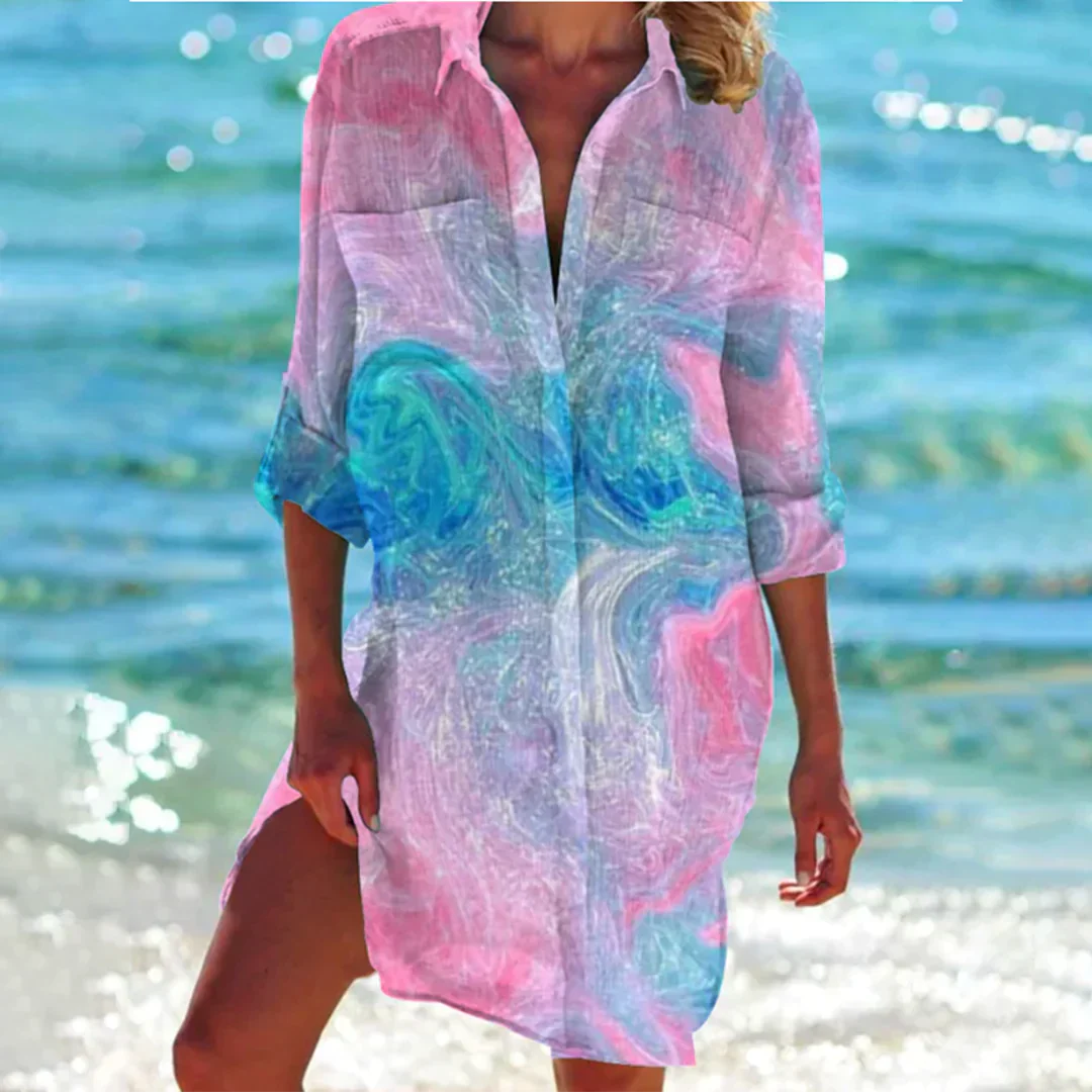 Catherine - Vestido camisero veraniego