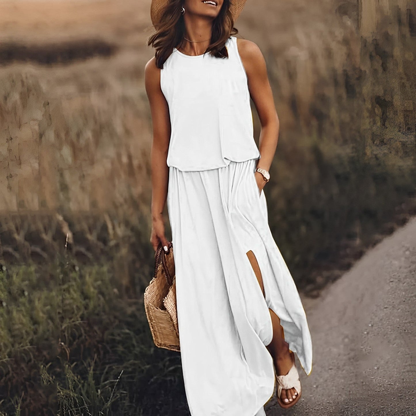 JONNA - Vestido elegante y colorid