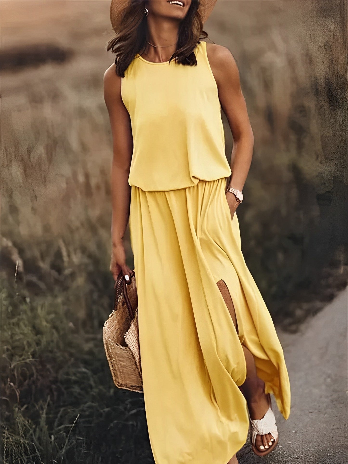 JONNA - Vestido elegante y colorid