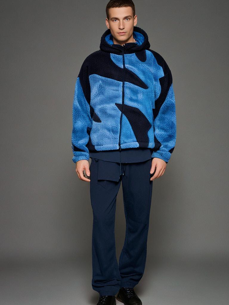 Anton - Cálida chaqueta de lana con cremallera