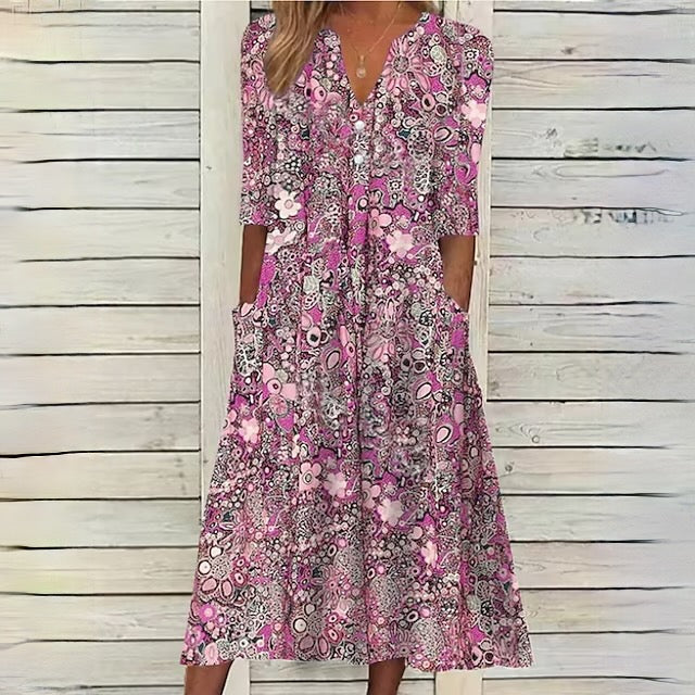 JANA - Vestido flora
