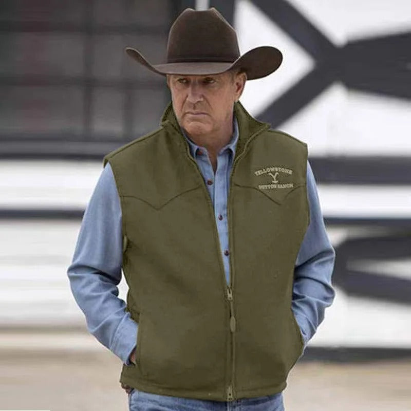 Leonard - Chaleco con cremallera para hombre