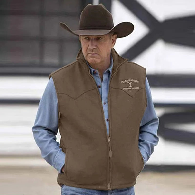 Leonard - Chaleco con cremallera para hombre