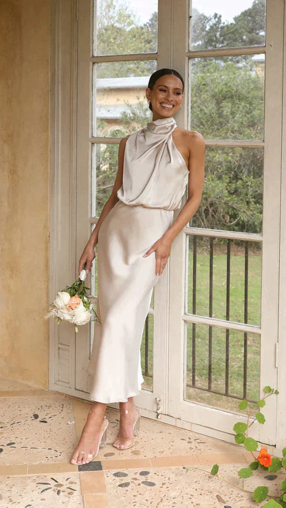 Belle - Vestido largo brillant