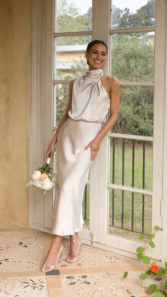 Belle - Vestido largo brillant