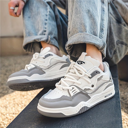 Hanz - Zapatillas casual con estampado geométrico