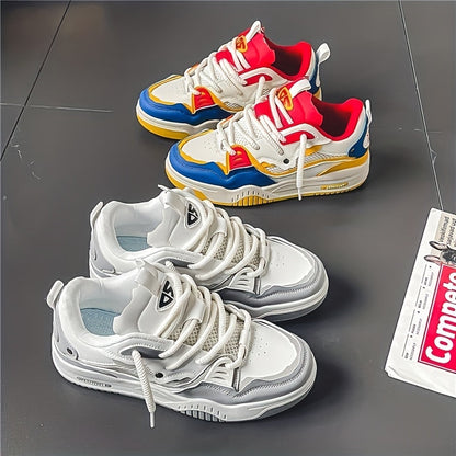 Hanz - Zapatillas casual con estampado geométrico