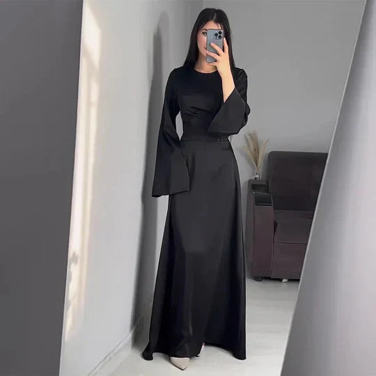 Aria - Vestidos largos de mujer de satén