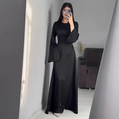 Aria - Vestidos largos de mujer de satén