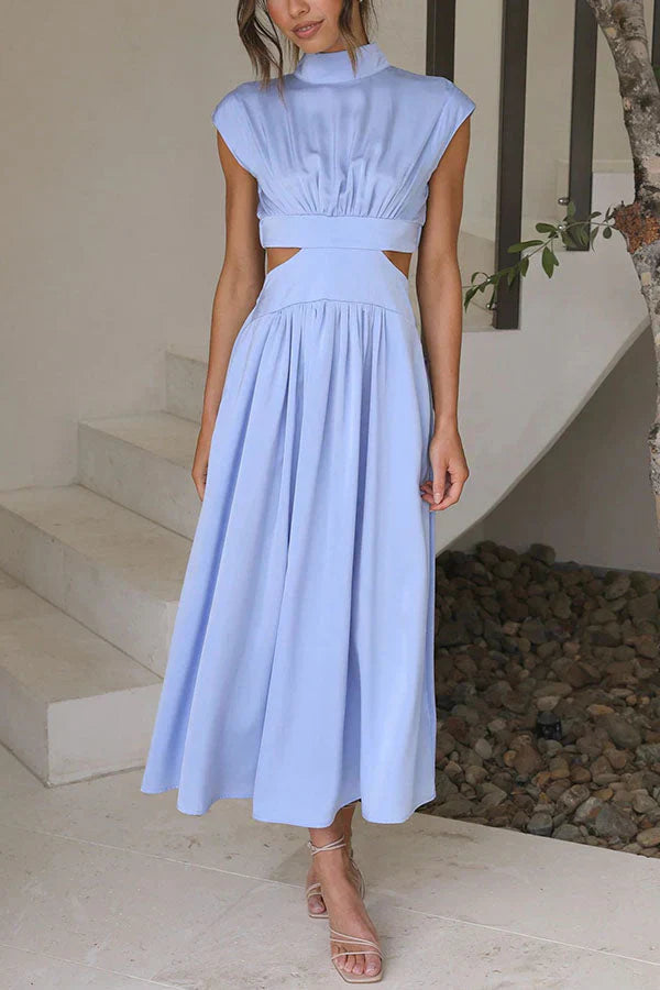 Arabella - Maxivestido plisado para mujer
