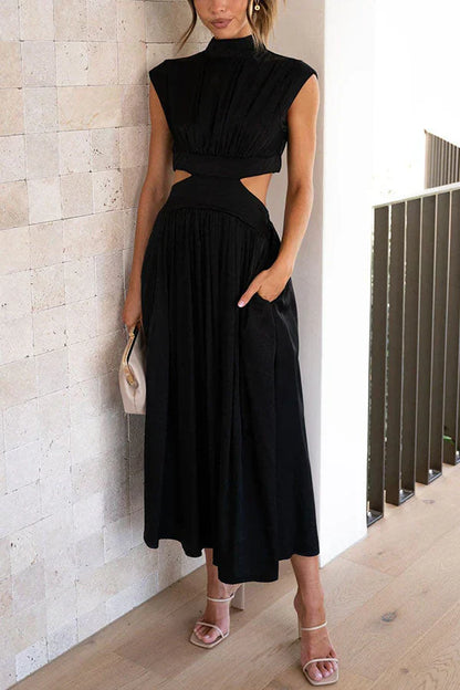 Arabella - Maxivestido plisado para mujer