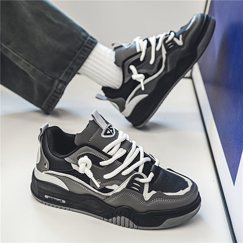 Hanz - Zapatillas casual con estampado geométrico