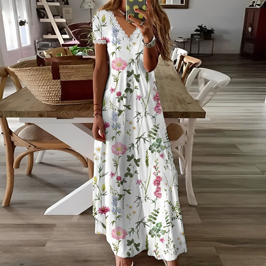 ALMA - Elegante y estiloso vestido flora