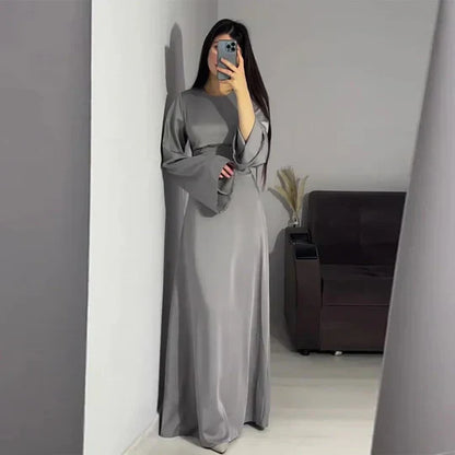 Aria - Vestidos largos de mujer de satén