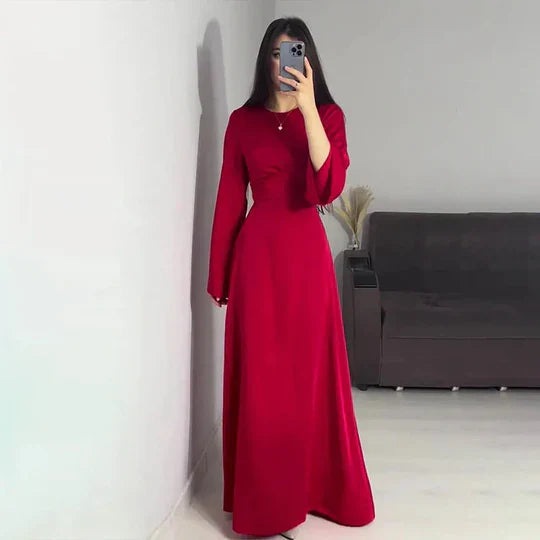 Aria - Vestidos largos de mujer de satén