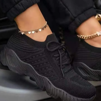 Priscilla - Zapatillas ortopédicas de malla para muje