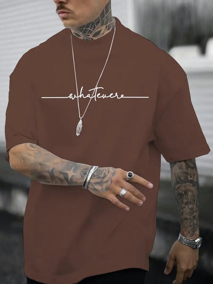 Caleb - Camiseta de hombre con escote redondo