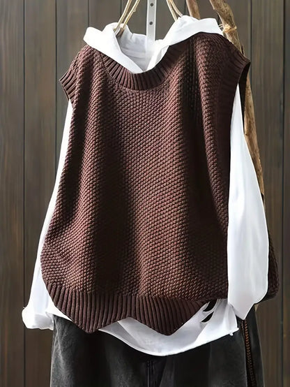 Mia – jersey con cuello redondo