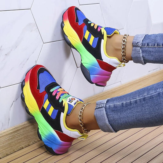 Helen - Zapatillas deportivas ortopédicas de colores con estil