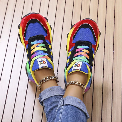 Helen - Zapatillas deportivas ortopédicas de colores con estil