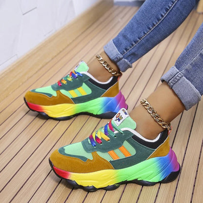 Helen - Zapatillas deportivas ortopédicas de colores con estil