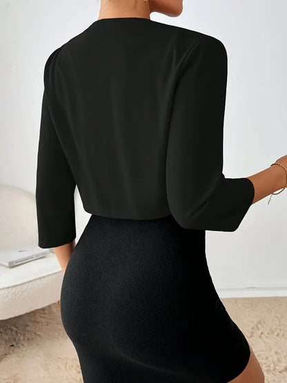 Amarantha – Elegante chaqueta blazer corta