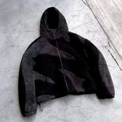 Anton - Cálida chaqueta de lana con cremallera