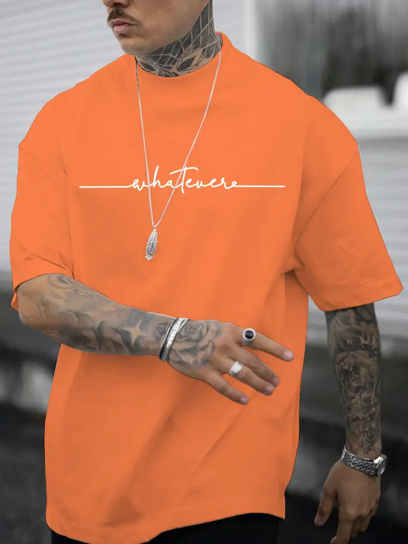 Caleb - Camiseta de hombre con escote redondo