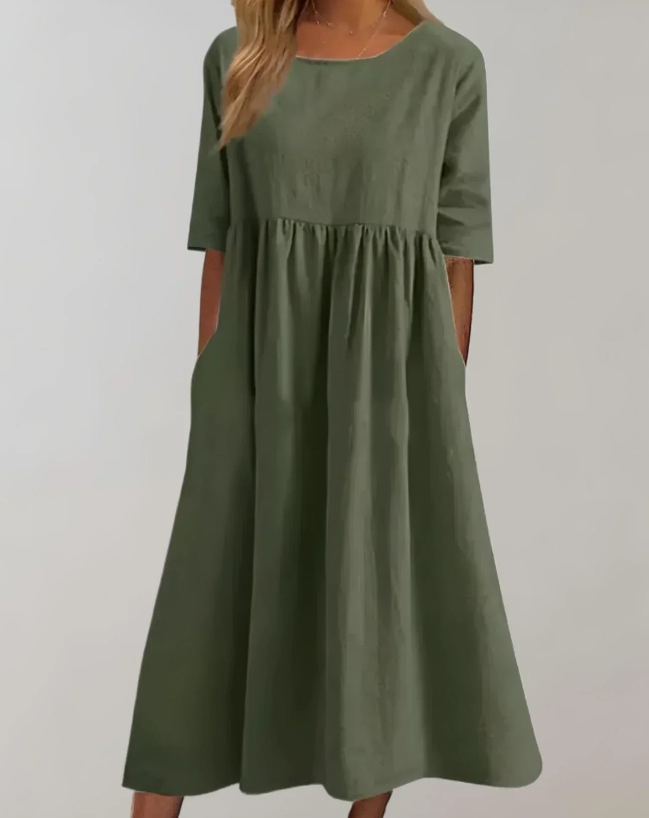 Brisa – Vestido holgado de algodón