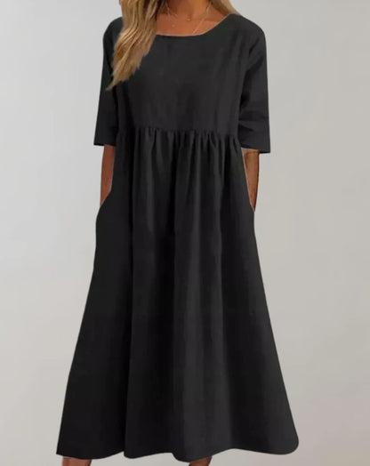 Brisa – Vestido holgado de algodón