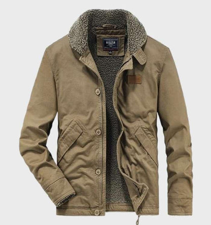 Lando | Chaqueta de protección contra cortes y puñaladas para defensa personal con bolsillos y cierre de cremallera