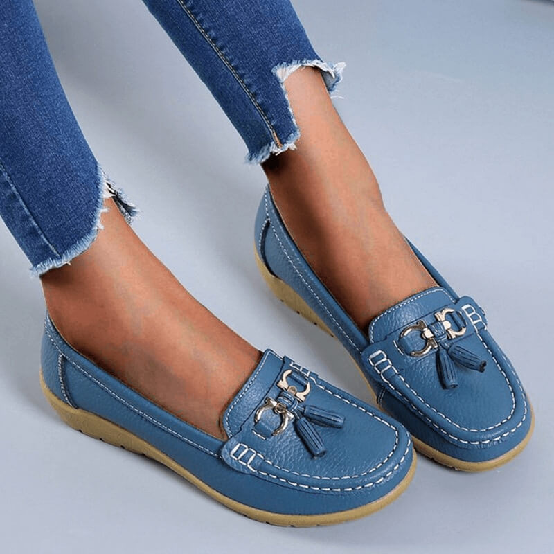 Amy - Semi-zapatos ortopédicos de cuero