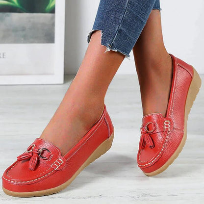Amy - Semi-zapatos ortopédicos de cuero