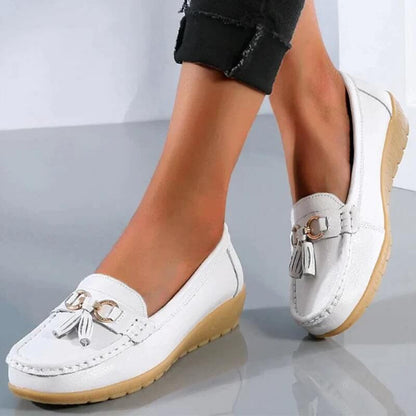 Amy - Semi-zapatos ortopédicos de cuero