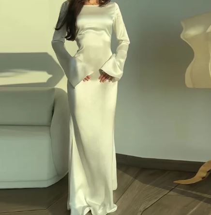 Harriet - Elegante vestido de manga larg